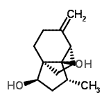 CAS#: 783322-11-2， (1R,2R,4R,5R,6S)-4-Methyl-7-methylenetricyclo[4.3.2.0<sup>1,5</sup>]undecane-2,5-diol