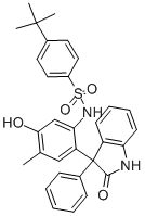 CAS#: 783324-18-5， 4-Tert-Butyl-N-(5-Hydroxy-4-Methyl-2-(2-Oxo-3-Phenylindolin