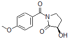 CAS#: 78340-51-9， (3R)-3-Hydroxy-1-(4-Methoxybenzoyl)Pyrrolidin-2-One