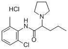 CAS#: 78372-21-1， N-(2-Chloro-6-Methylphenyl)-2-Pyrrolidin-1-Ylpentanamide Hydrochloride