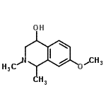 CAS#: 784076-07-9， 7-Methoxy-1,2-dimethyl-1,2,3,4-tetrahydro-4-isoquinolinol