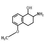 CAS#: 784102-77-8， 2-Amino-5-methoxy-1,2,3,4-tetrahydro-1-naphthalenol