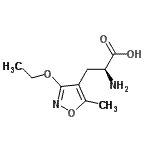 CAS#: 784110-88-9， 3-(3-Ethoxy-5-methyl-1,2-oxazol-4-yl)-L-alanine