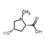 CAS#: 784132-86-1， (4S)-1-Methyl-4-sulfanyl-L-proline