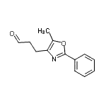 CAS#: 784149-79-7， 3-(5-Methyl-2-phenyl-1,3-oxazol-4-yl)propanal