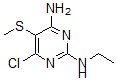 CAS#: 78415-50-6， 6-Chloro-N-Ethyl-5-Methylsulfanylpyrimidine-2,4-Diamine