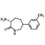 CAS#: 784156-08-7， (3R)-3-Amino-6-(3-methylphenyl)-2-azepanone