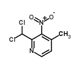 CAS#: 784173-86-0， 2-(Dichloromethyl)-4-methyl-3-nitropyridine