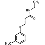 CAS#: 784188-61-0， N-Ethyl-3-(3-methylphenoxy)propanamide