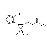 CAS#: 784201-51-0， 4-[(1S,3R)-2,2-Dimethyl-3-(5-methyl-1,4-cyclopentadien-1-yl)cyclopropyl]-2-butanone