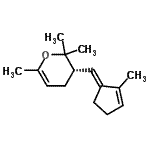 CAS#: 784201-52-1， (3S)-2,2,6-Trimethyl-3-[(E)-(2-methyl-2-cyclopenten-1-ylidene)methyl]-3,4-dihydro-2H-pyran