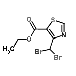 CAS#: 78502-78-0， Ethyl 4-(dibromomethyl)-1,3-thiazole-5-carboxylate