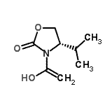 CAS#: 785021-63-8， (4S)-3-(1-Hydroxyvinyl)-4-isopropyl-1,3-oxazolidin-2-one