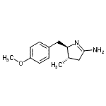 CAS#: 785035-14-5， (2R,3S)-2-(4-Methoxybenzyl)-3-methyl-3,4-dihydro-2H-pyrrol-5-amine