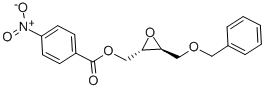 structure of CAS# 78513-08-3, (2S,3R)-(-)-3-(Benzyloxymethyl)Oxirane-2-Methanol 4-Nitrobenzoic Acid Ester