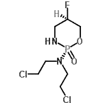 CAS#: 78542-60-6， (2S,5R)-N,N-Bis(2-chloroethyl)-5-fluoro-1,3,2-oxazaphosphinan-2-amine 2-oxide
