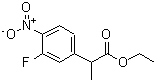 CAS#: 78543-07-4， Ethyl 2-(3-fluoro-4-nitrophenyl)propanoate