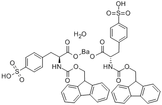 CAS#: 78553-20-5， N-[(9H-Fluoren-9-Ylmethoxy)Carbonyl]-L-Tyrosine Hydrogen Sulfate (Ester) Barium Salt(1:1)