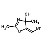 CAS#: 785713-62-4， (5E)-5-(Bromomethylene)-2,4,4-trimethyl-4,5-dihydro-1,3-oxazole