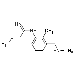 CAS#: 785758-57-8， 2-Methoxy-N-{2-methyl-3-[(methylamino)methyl]phenyl}ethanimidamide