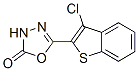 CAS#: 78620-31-2， 5-(3-Chloro-1-Benzothiophen-2-Yl)-3H-1,3,4-Oxadiazol-2-One
