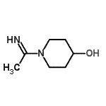 CAS#: 786607-86-1， 1-Ethanimidoyl-4-piperidinol
