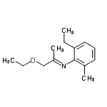 CAS#: 786711-54-4， (2E)-1-Ethoxy-N-(2-ethyl-6-methylphenyl)-2-propanimine