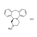 CAS#: 78684-62-5， (14bR)-2-Methyl-1,2,3,4,10,14b-hexahydrodibenzo[c,f]pyrazino[1,2-a]azepine hydrochloride (1:1)