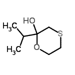 CAS#: 78727-52-3， 2-Isopropyl-1,4-oxathian-2-ol