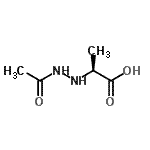 CAS#: 787488-94-2， (2S)-2-(2-Acetylhydrazino)propanoic acid