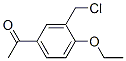 CAS#: 78927-73-8， 1-[3-(Chloromethyl)-4-Ethoxyphenyl]Ethanone