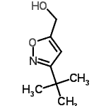CAS#: 78934-73-3， [3-(2-Methyl-2-propanyl)-1,2-oxazol-5-yl]methanol