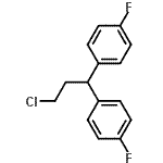 CAS#: 78987-80-1， 1,1'-(3-Chloro-1,1-propanediyl)bis(4-fluorobenzene)
