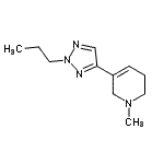 CAS#: 790182-60-4， 1-Methyl-5-(2-propyl-2H-1,2,3-triazol-4-yl)-1,2,3,6-tetrahydropyridine