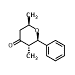 CAS#: 790221-69-1， (2R,3S,6R)-3,6-Dimethyl-2-phenyltetrahydro-4H-pyran-4-one