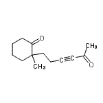 CAS 登录号：790227-68-8， 2-甲基-2-(5-氧代-3-己炔-1-基)环己酮