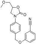 CAS#: 79039-03-5， 3-[[4-[5-(Methoxymethyl)-2-Oxo-1,3-Oxazolidin-3-Yl]Phenyl]Methoxy]Benzonitrile