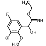 CAS 登录号：790612-37-2， 乙基2-(3-氯-5-氟-2-甲氧基苯基)-2-羟基乙亚氨酸酯