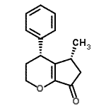 CAS#: 790662-00-9， (4R,5R)-5-Methyl-4-phenyl-3,4,5,6-tetrahydrocyclopenta[b]pyran-7(2H)-one