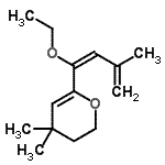 CAS#: 790662-04-3， 6-[(1E)-1-Ethoxy-3-methyl-1,3-butadien-1-yl]-4,4-dimethyl-3,4-dihydro-2H-pyran