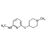 CAS#: 790671-23-7， N-Methyl-6-[(1-methyl-4-piperidinyl)oxy]-2-pyridinamine