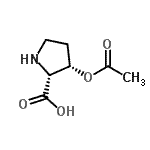 CAS#: 79068-26-1， (3S)-3-Acetoxy-D-proline