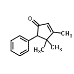 CAS#: 790712-42-4， 3,4,4-Trimethyl-5-phenyl-2-cyclopenten-1-one