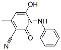 CAS#: 79084-83-6， 2-Hydroxy-4-Methyl-6-Oxo-1-(Phenylamino)Pyridine-3-Carbonitrile