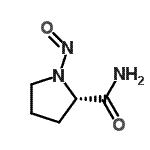 CAS#: 79108-51-3， 1-Nitroso-L-prolinamide