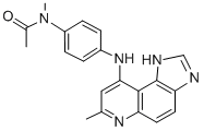 CAS#: 79152-85-5， N-Methyl-N-[4-[(7-Methyl-3H-Pyrido[3,2-e]Benzimidazol-9-Yl)Amino]Phenyl]Acetamide Hydrochloride
