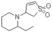 CAS#: 791581-80-1， 1-(1,1-Dioxido-2,3-dihydro-3-thiophenyl)-2-ethylpiperidine