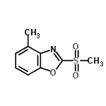 CAS#: 791594-86-0， 4-Methyl-2-(methylsulfonyl)-1,3-benzoxazole