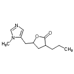 CAS#: 791596-19-5， 5-[(1-Methyl-1H-imidazol-5-yl)methyl]-3-propyldihydro-2(3H)-furanone