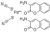 CAS#: 79170-49-3, cis-Bis(2-oxo-2H-1-benzopyran-3-ylammine)bis(thiocyanato)palladium(II)